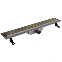 Душевой лоток RGW Drain Leo 80 см хром