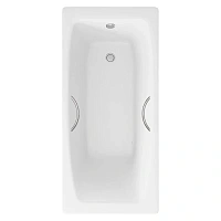 Ванна чугунная Delice Repos 170x70 с ручками