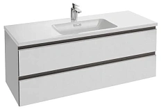 Тумба под раковину подвесная Jacob Delafon Vox 120 см белый блестящий лак