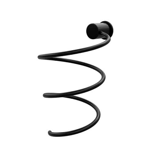 Держатель фена WasserKRAFT черный - фото 2