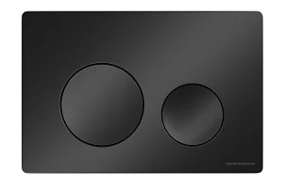 Инсталляция для унитаза Ceramica Nova Balance с черной клавишей CN121001MB (детальная фотография), с кнопкой