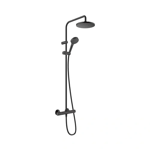Душевая стойка Hansgrohe Vernis Blend черный матовый - фото 2