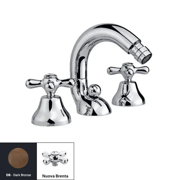 Смеситель для биде, тёмная бронза, Nicolazzi Nuova Brenta 2515DB (детальная фотография)