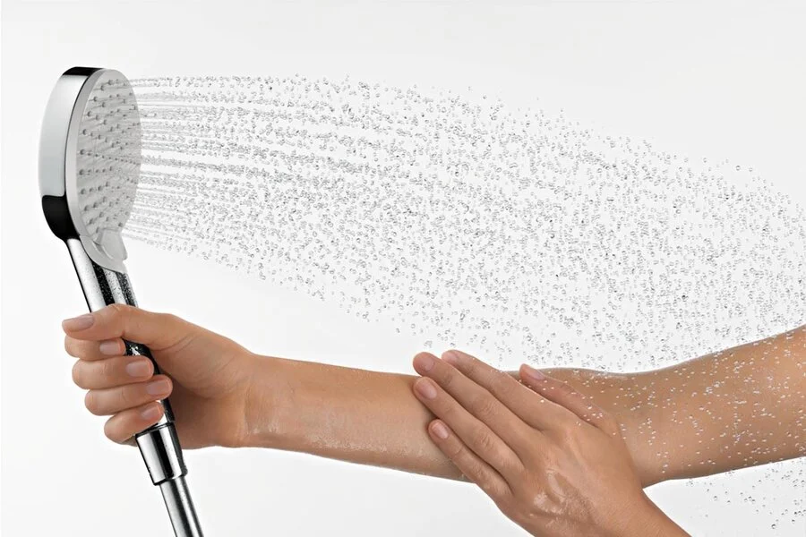 Лейка для душа Hansgrohe Vernis Blend 26270 с 2 режимами струи (детальная фотография), современные, hi-tech