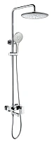 Душевая колонна со смесителем для ванны Bravat RIFFLE F6336370CP-A-RUS