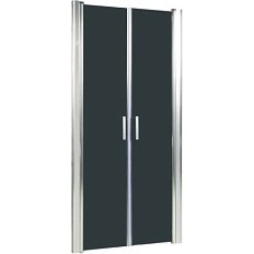 Душевая дверь в нишу River Suez 90 см тонированное стекло