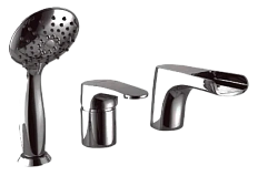 Смеситель для ванны Lemark Shift LM4345C