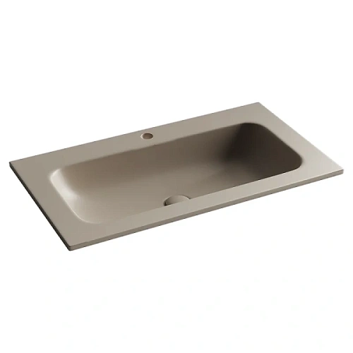 Раковина Ceramica Nova Grace 81 см капучино матовый - фото 4