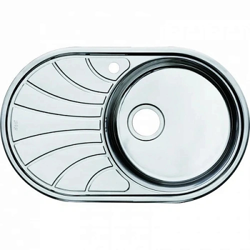 Мойка для кухни IDDIS Suno 77 см чаша справа шелк - фото 2