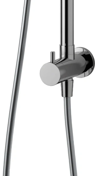 Душевая стойка Ideal Standard Idealrain Soft хром A5689AA (детальная фотография), без излива