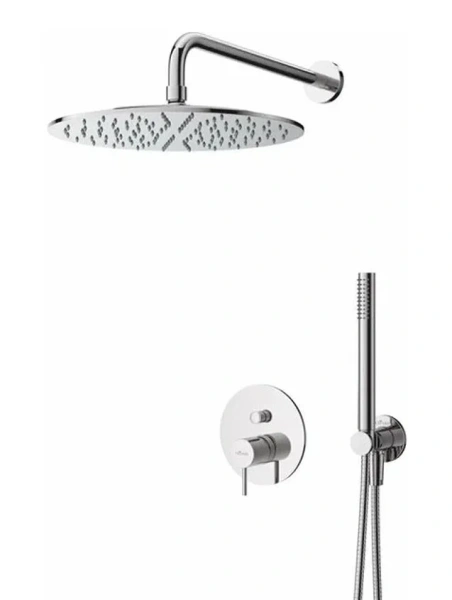 Душевой комплект Cezares Leaf хром LEAF-DSIP-30-L-01 (детальная фотография)