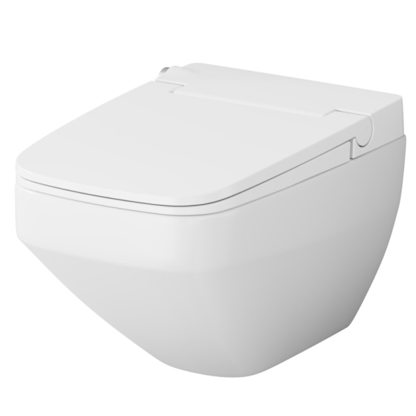 Унитаз подвесной Am.Pm Inspire 2.0 с интегрированным биде CCC50A1700SC (детальная фотография)