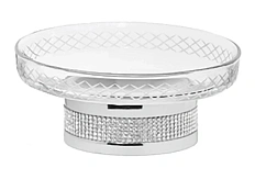 Мыльница Boheme Royal Cristal хром
