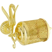 Бумагодержатель Migliore Luxor с ажурным цилиндром