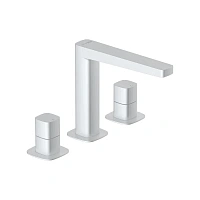 Смеситель для раковины WasserKRAFT Saale белый матовый