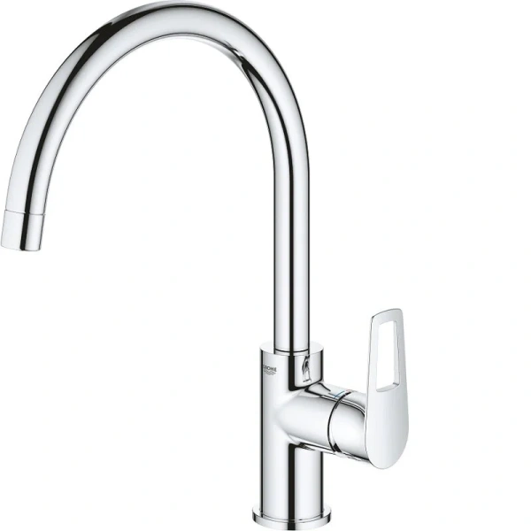 Смеситель для кухни Grohe Start Loop высокий 31374001 (детальная фотография), современные, hi-tech