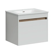 Тумба с раковиной подвесная Sancos Smart SM60W 60 см МДФ