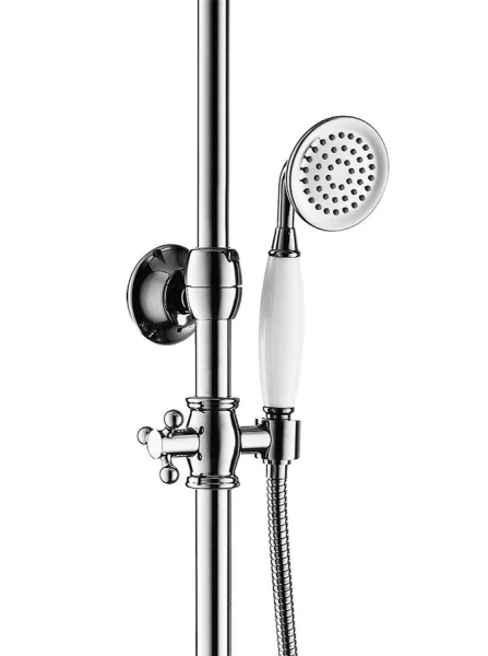 Душевая стойка Timo Adelia хром SX-6010/00 (детальная фотография), классические, ретро
