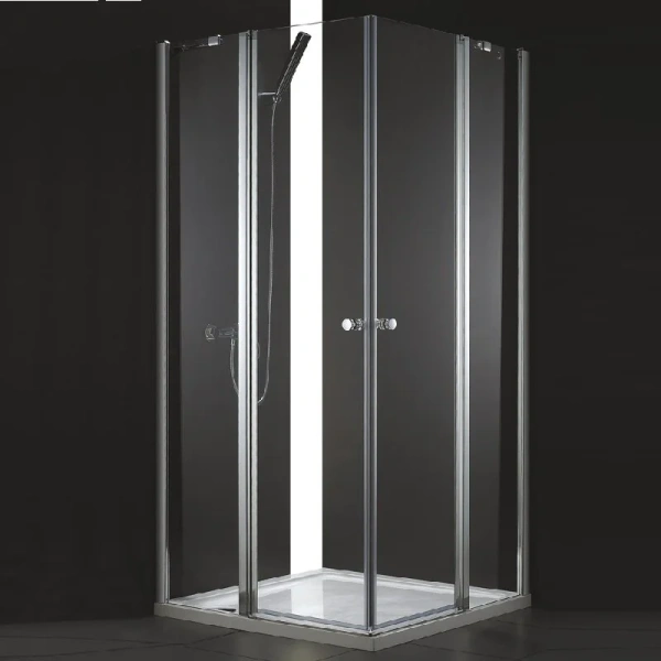 Душевой уголок Cezares Elena 100x100 см стекло прозрачное ELENA-W-A-22-100-C-Cr (детальная фотография)
