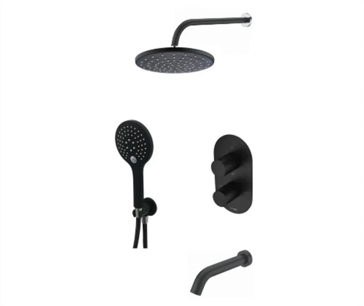 Душевой комплект WasserKRAFT Elbe с термостатом A177477 (детальная фотография)