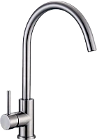 Смеситель для кухни BelBagno Armonica из нержавеющей стали в исполнении сатин