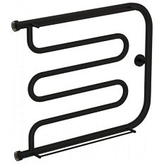 Полотенцесушитель водяной Сунержа Лира 65x50 см матовый чёрный