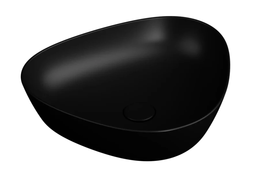 Раковина VitrA Plural 47 см черная матовая 7812B483-0016 (детальная фотография)