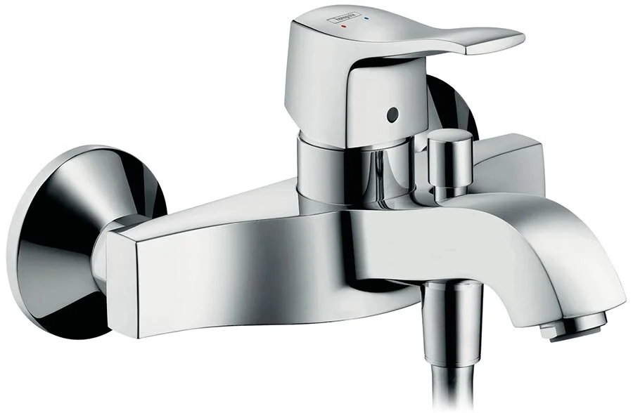 Смеситель для ванны Hansgrohe Metris Classic 31478000 (детальная фотография), классические, ретро