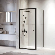 Душевой уголок RGW Passage PA-132B 90х90 см профиль черный