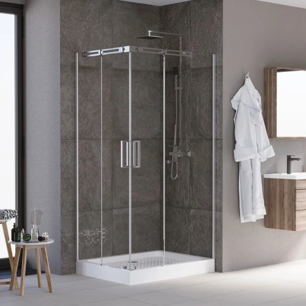 Душевой уголок Grossman Galaxy 110x80 см прямоугольник GR-3110R (детальная фотография), прямоугольные