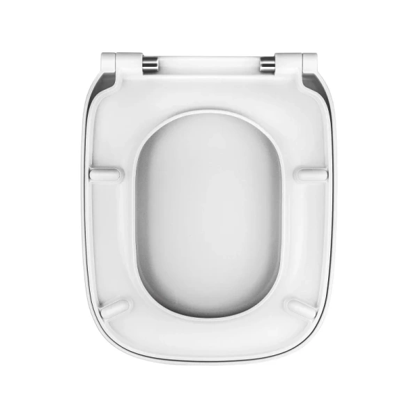 Крышка-сиденье с микролифтом BERGES Code белая 016403 (детальная фотография), с микролифтом index_1