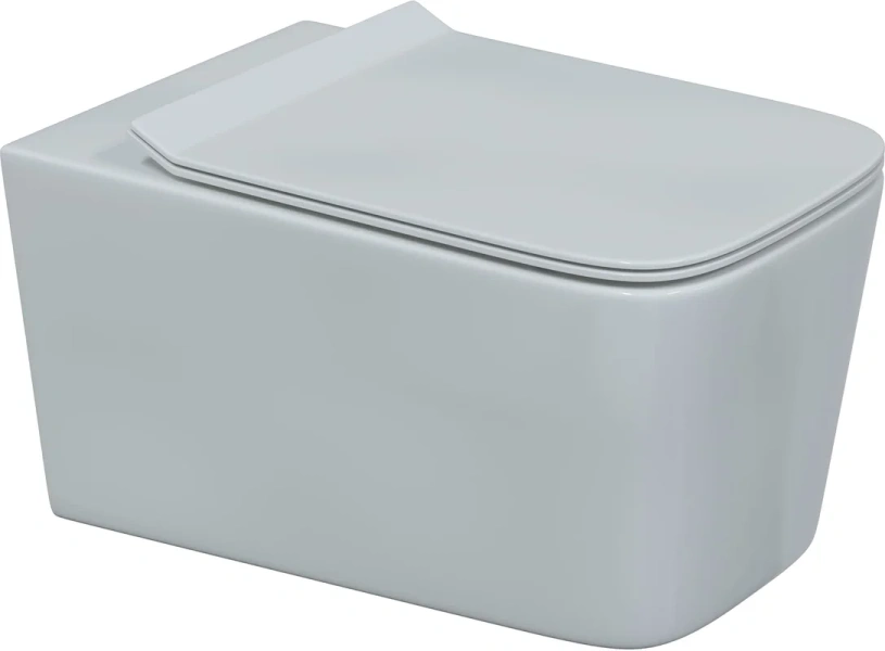 Унитаз с инсталляцией BERGES Floe кнопка D5 черная 043275 (детальная фотография), с инсталляцией index_2