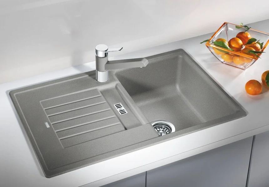 Мойка для кухни Blanco Zia 45S 78 см кофе 515070 (детальная фотография), врезные