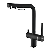 Смеситель для питьевой воды Paulmark Serpentine антрацит