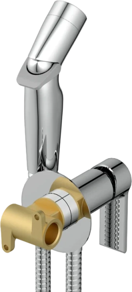 Гигиенический душ со смесителем Cersanit Brasko хром 64102 (детальная фотография) index_1