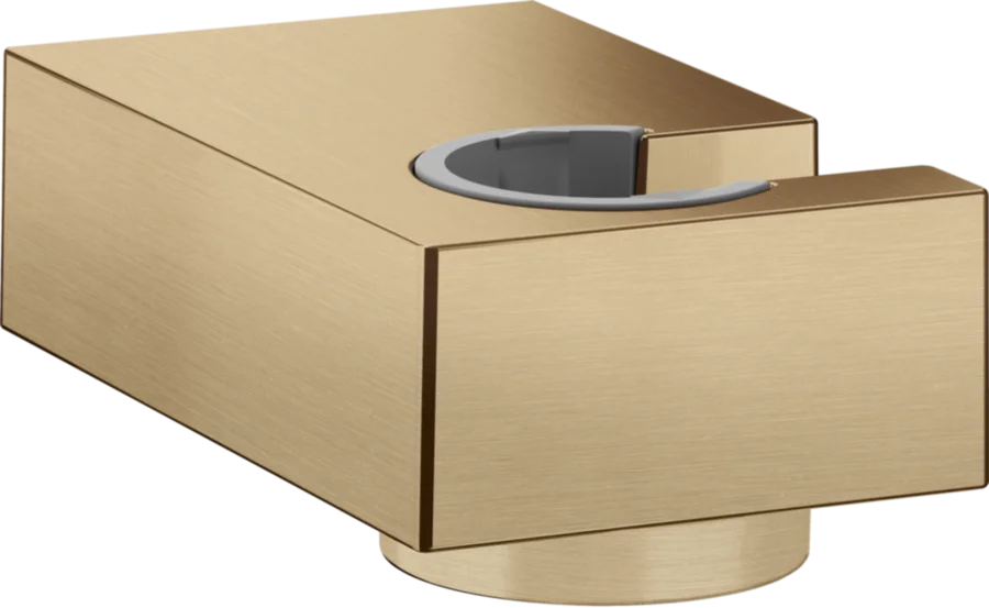 Держатель ручного душа Hansgrohe Porter E шлифованная бронза 28387140 (детальная фотография)