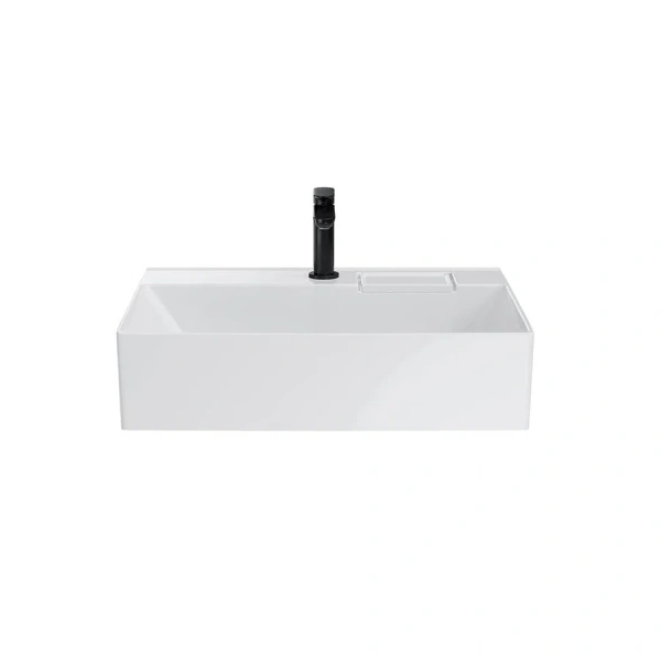 Раковина Kerama Marazzi Logica 70 см с одним отверстием LO.wb.70.1 (детальная фотография), прямоугольной формы