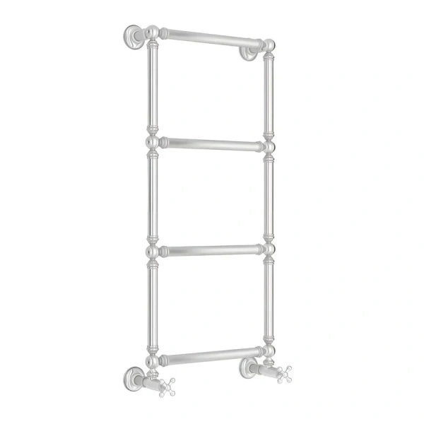Полотенцесушитель водяной Сунержа Ренессанс 40х96 см сатин 071-0280-9640 (детальная фотография), матовый хром
