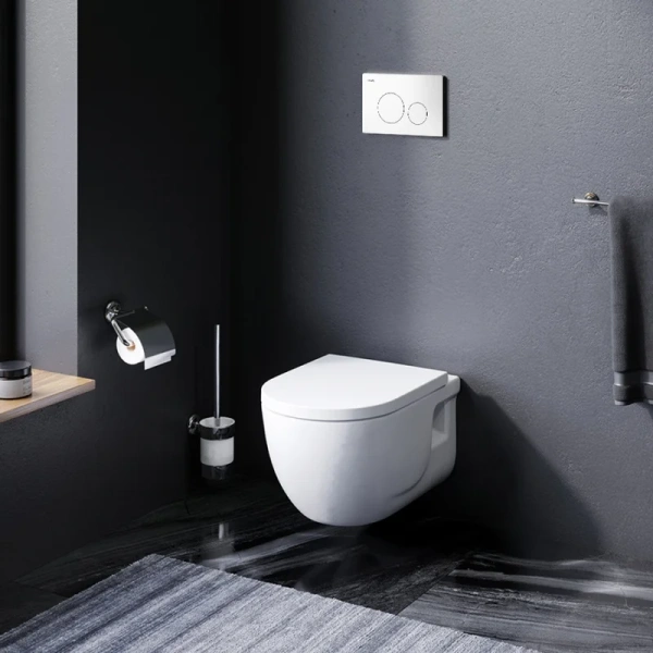 Унитаз с инсталляцией Am.Pm Like с сиденьем микролифт IS49001.801701 (детальная фотография), с инсталляцией