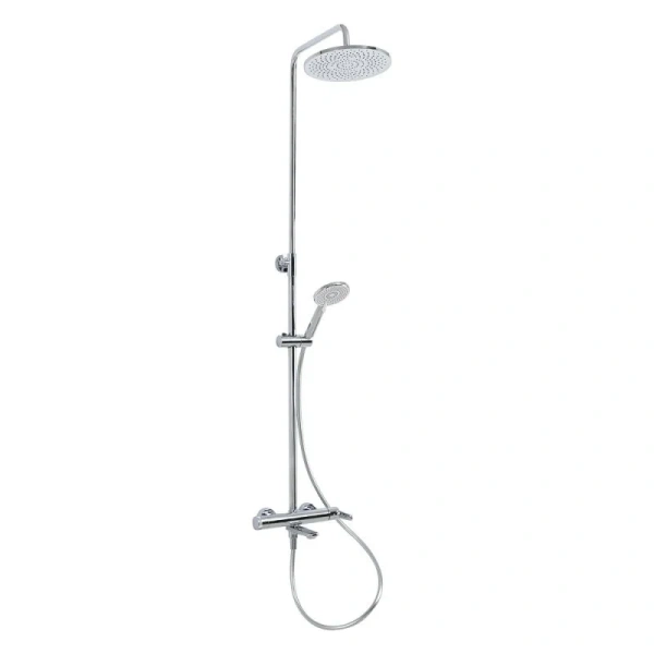 Душевая стойка Cezares Lux хром LUX-CVD-01 (детальная фотография), хром