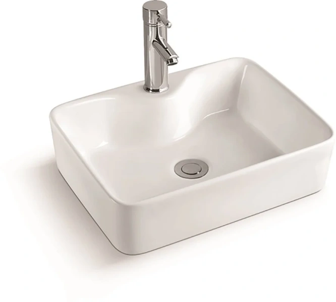 Раковина SantiLine 48 см белая SL-1011 (детальная фотография)