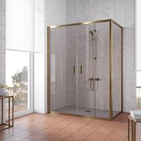 Душевой уголок профиль бронза стекло бронза Vegas-glass