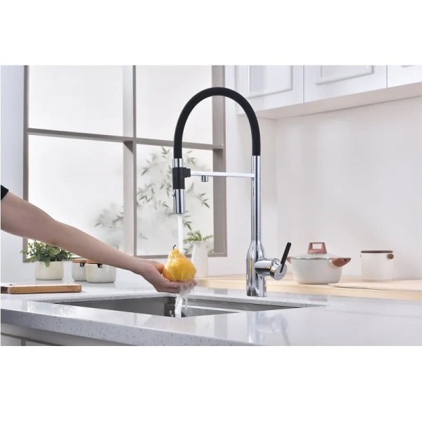 Смеситель для питьевой воды Paulmark Magneto One хром Ma213188-CR (детальная фотография), однорычажные, двухрычажные