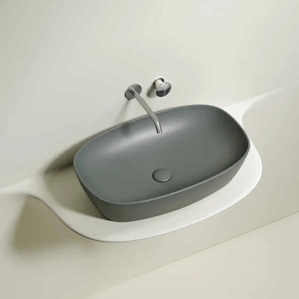 Раковина Ceramica Nova Element 60 см антрацит CN6049MH (детальная фотография), в наличии