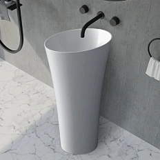 Раковина напольная Abber Stein без отверстий под смеситель