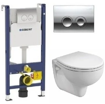 Комплект инсталляция и унитаз Geberit Kolo 458.124.21.1-K931 (детальная фотография), с инсталляцией