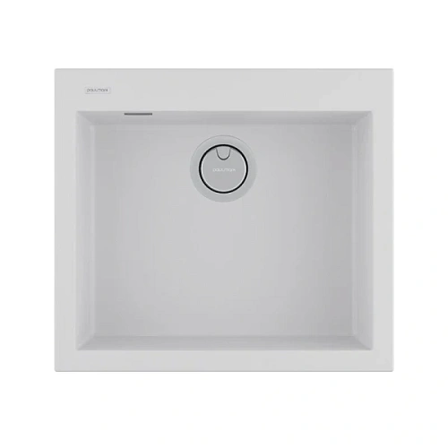 Мойка для кухни Paulmark Decoration 56 см белая матовая - фото 2