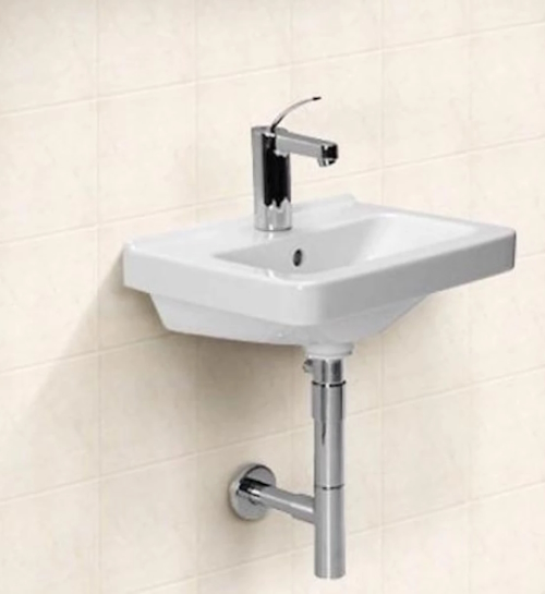 Раковина c отверстием для смесителя Jika Cubito 8114220001041 (детальная фотография), современные, hi-tech