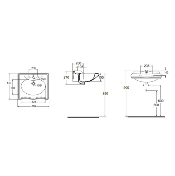Схема (детальная фотография), подвесные