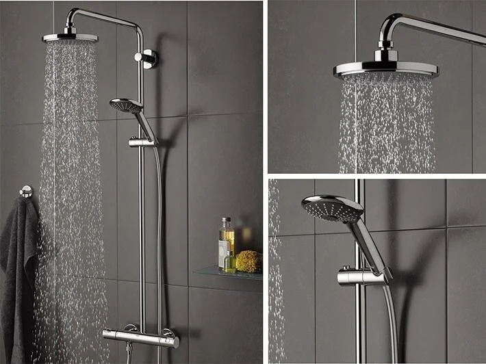 Душевая система Grohe Euphoria System 27964000 (детальная фотография), настенные